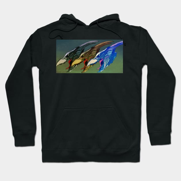 Rodan Kaiju Hoodie by Digital GraphX